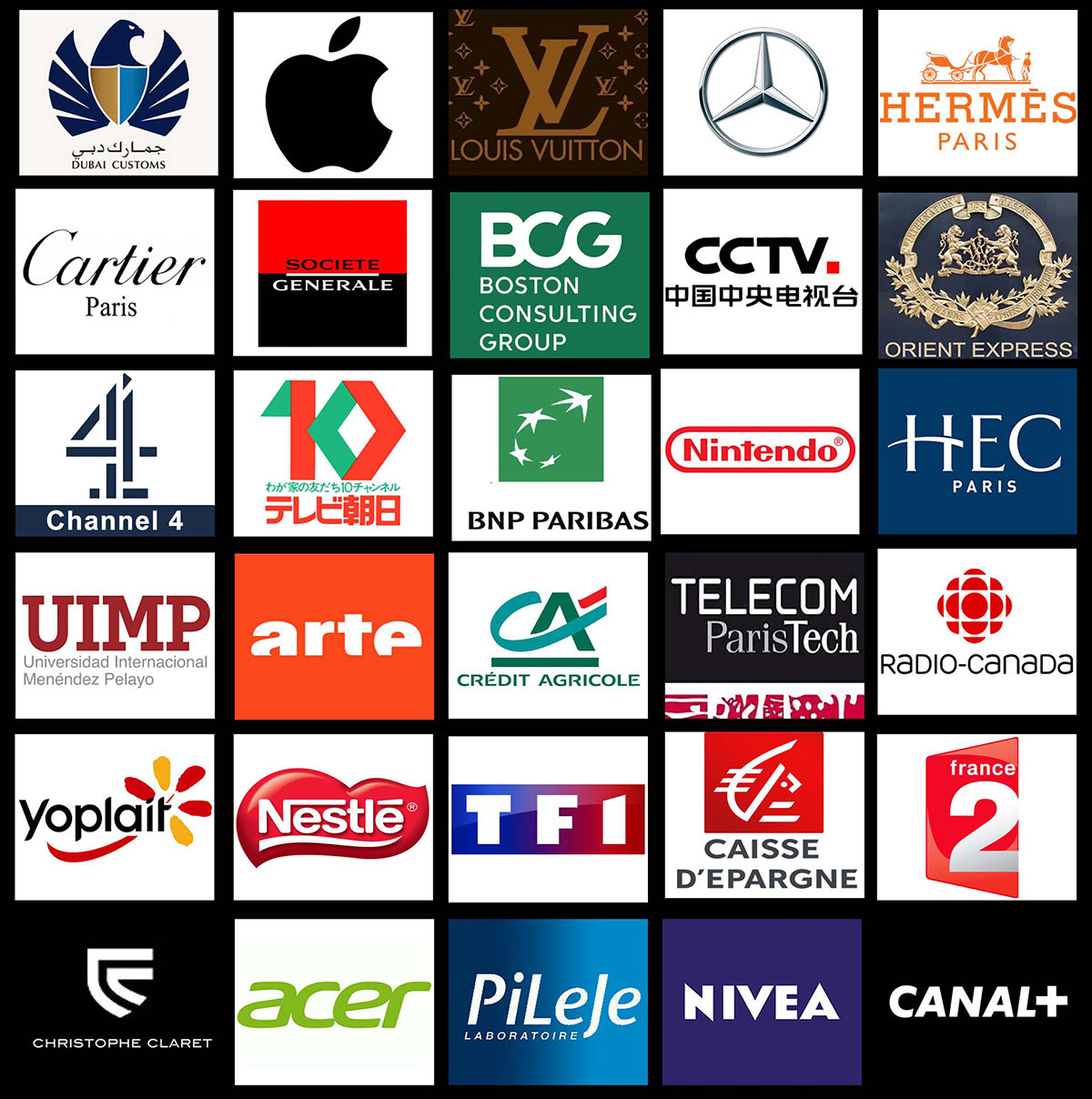 clients de mathieu bich